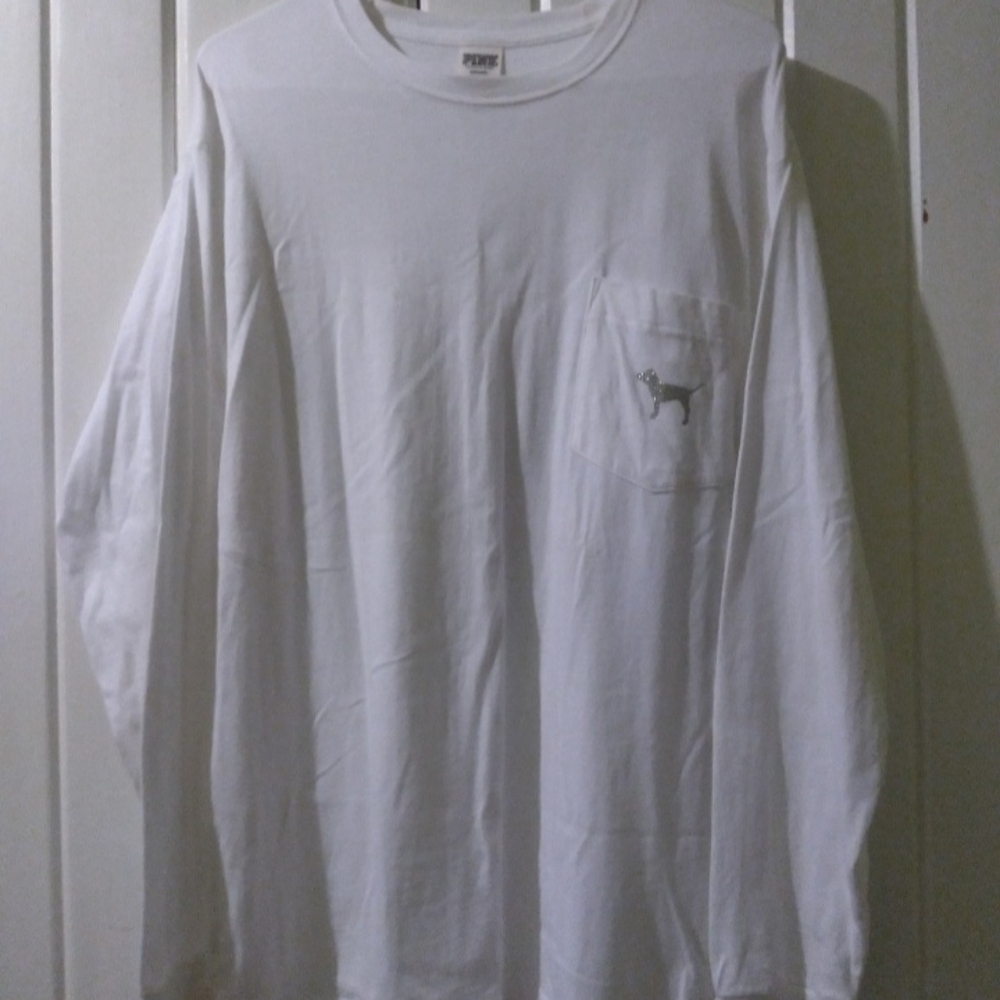VS PINK bling "86" tee-medium NWOT - Picture 5 of 7